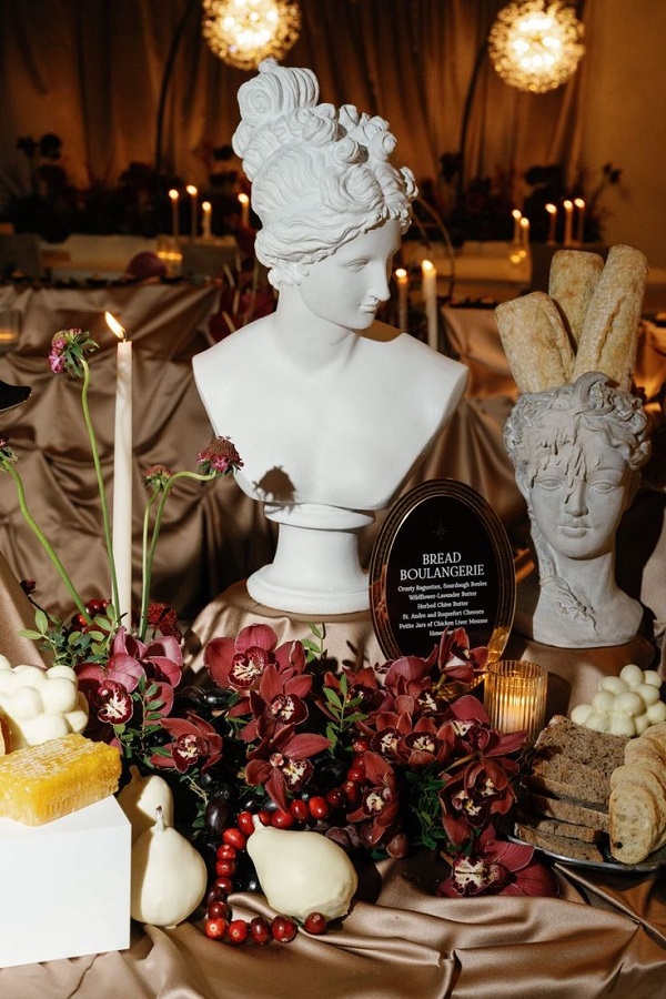 decoration mariage theme renaissance